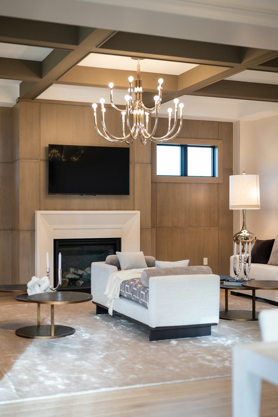luxury celebrity living room